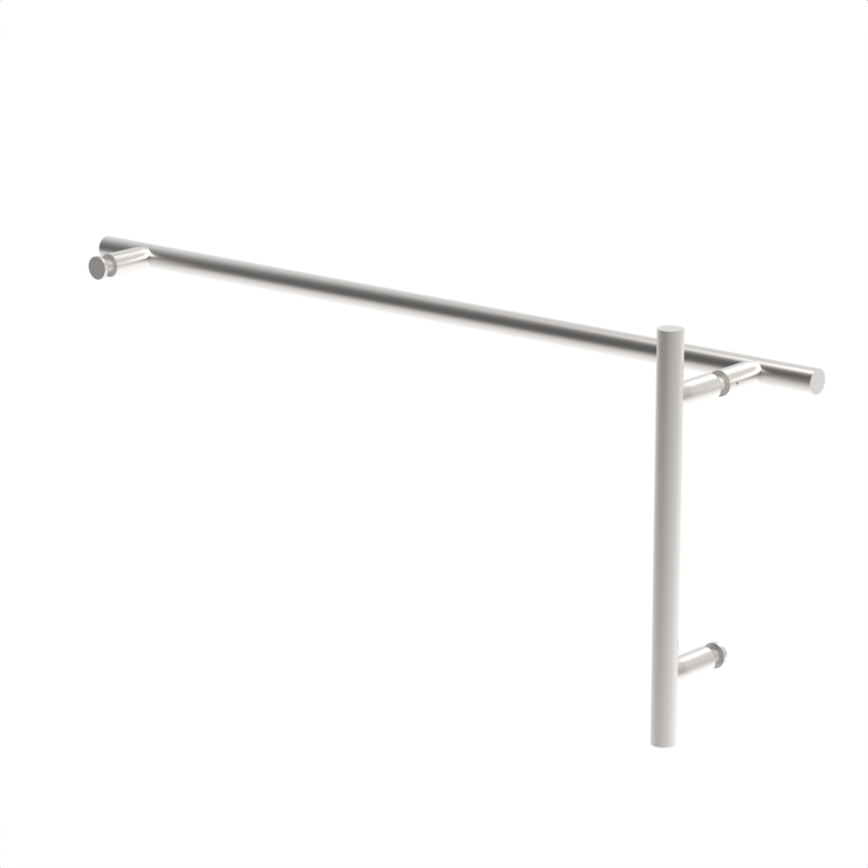 GGH Shower Handle/Towel Bar Combo - 8" x 24" - Ladder Pull Style