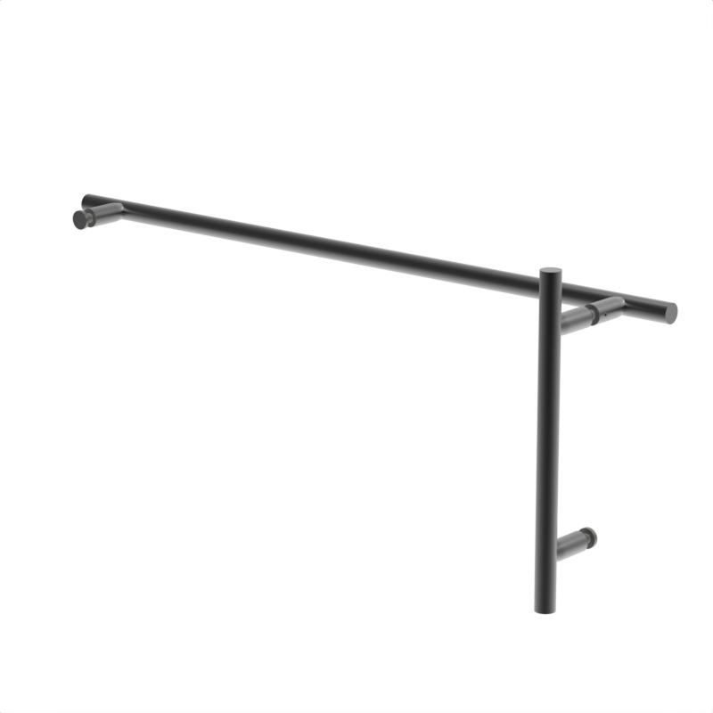 GGH Shower Handle/Towel Bar Combo - 8" x 24" - Ladder Pull Style