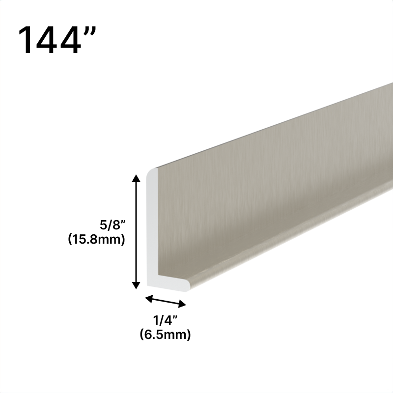 GGH Mirror L & J Channels - 5/8" - 144" Length