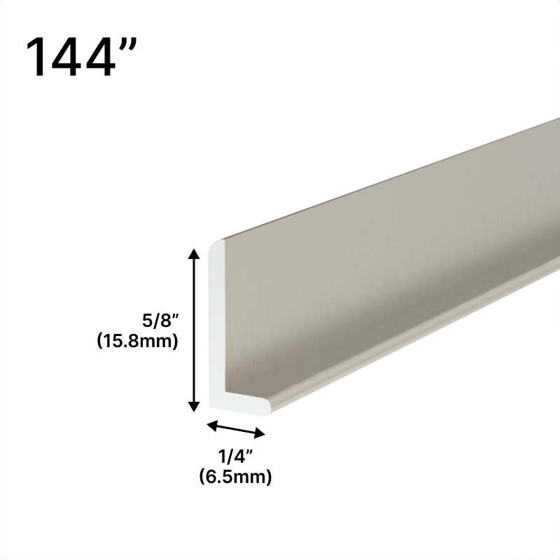 GGH Mirror L & J Channels - 5/8" - 144" Length