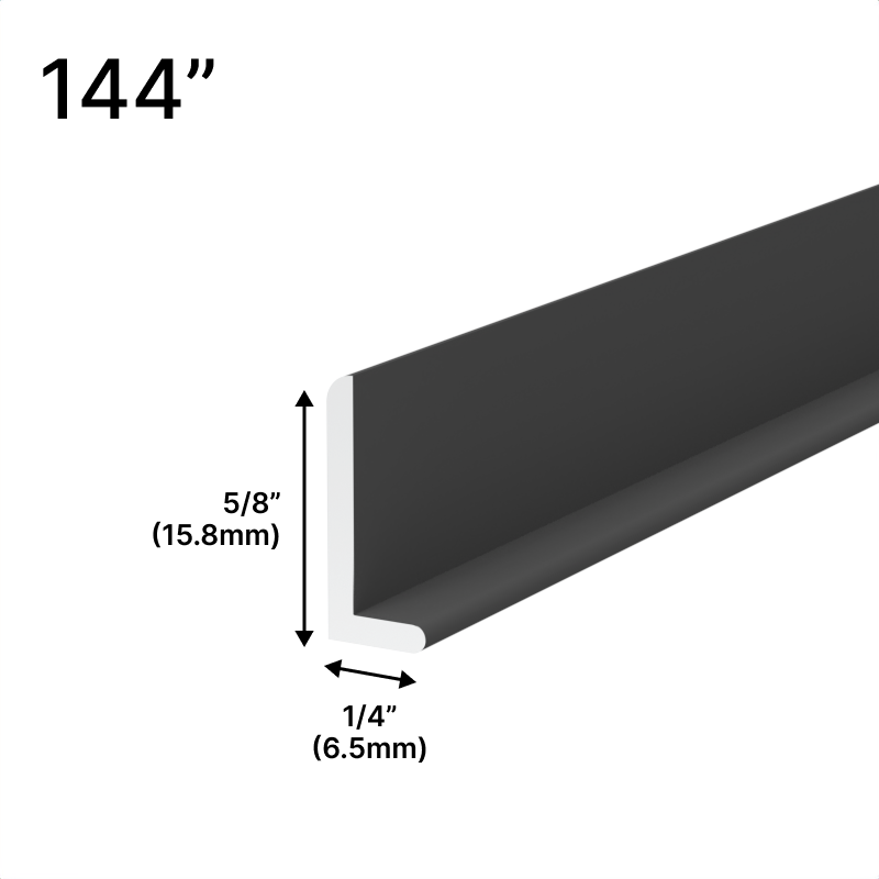 GGH Mirror L & J Channels - 5/8" - 144" Length