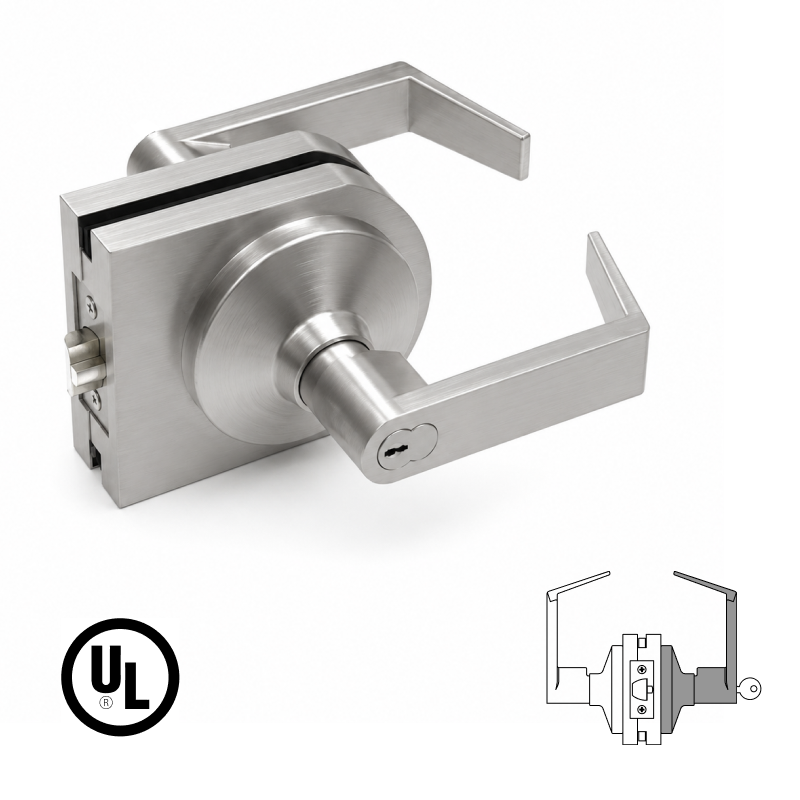 GGH Affordable Center Lock - Lever & Latch Lock for Classroom