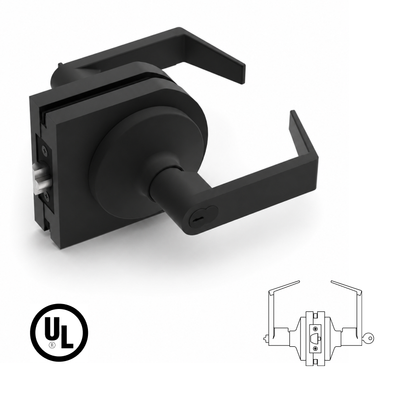 GGH Affordable Center Lock - Lever & Latch Lock for Entrance