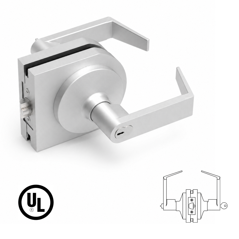 GGH Affordable Center Lock - Lever & Latch Lock for Entrance