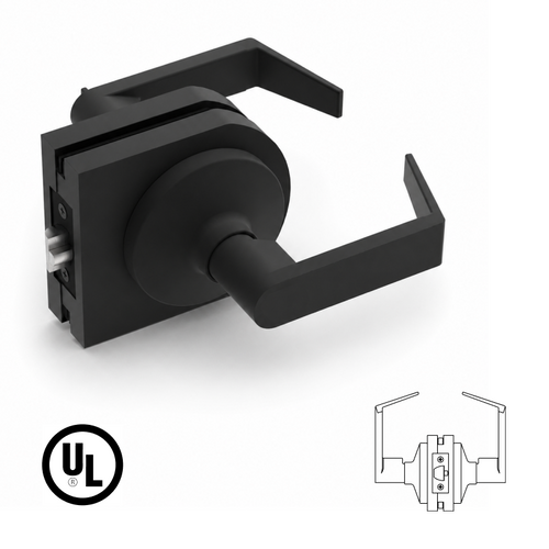 GGH Affordable Center Lock - Lever & Latch Lock for Passage