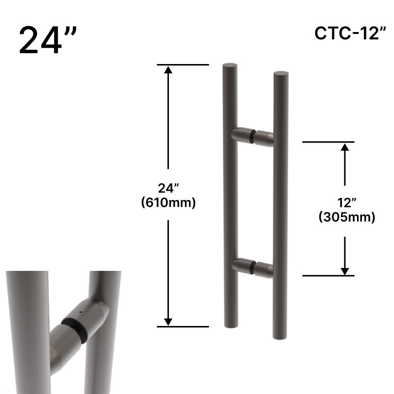 GGH Ladder Pull - 24" (12" CTC) - B2B