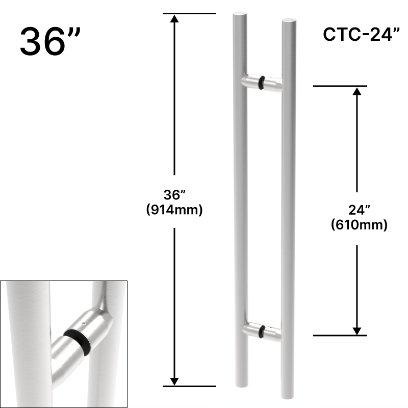 [LP36] GGH Ladder Pull - 36" (24" CTC) - B2B