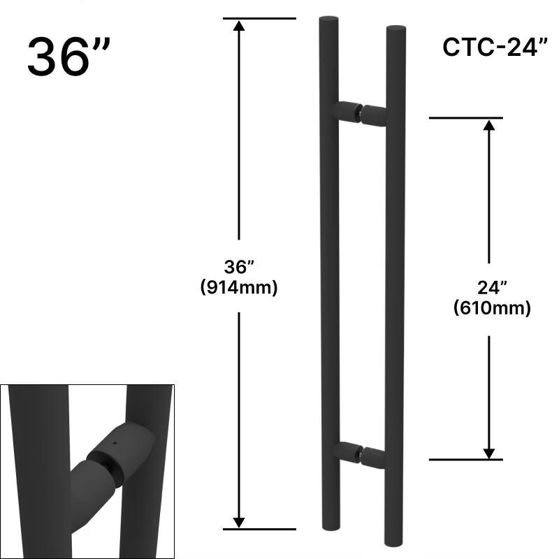 [LP36] GGH Ladder Pull - 36" (24" CTC) - B2B