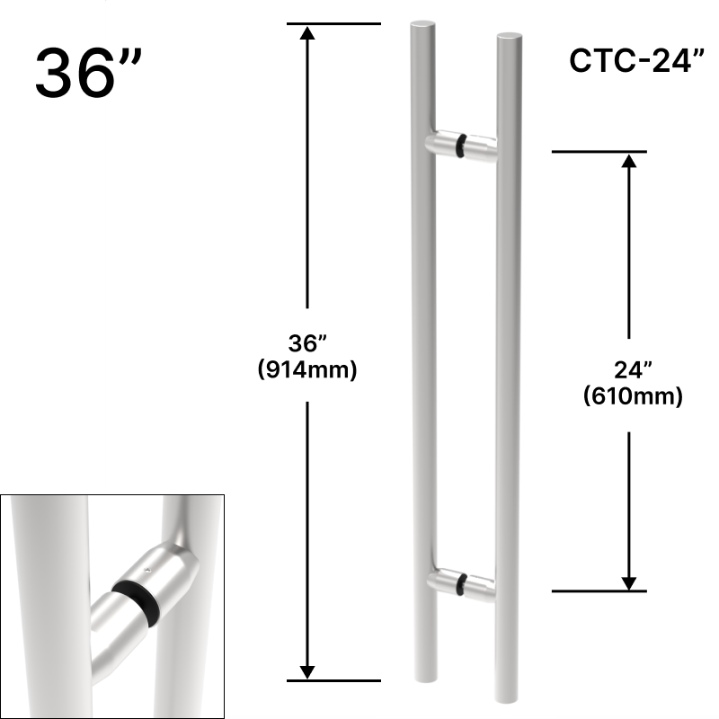 [LP36] GGH Ladder Pull - 36" (24" CTC) - B2B