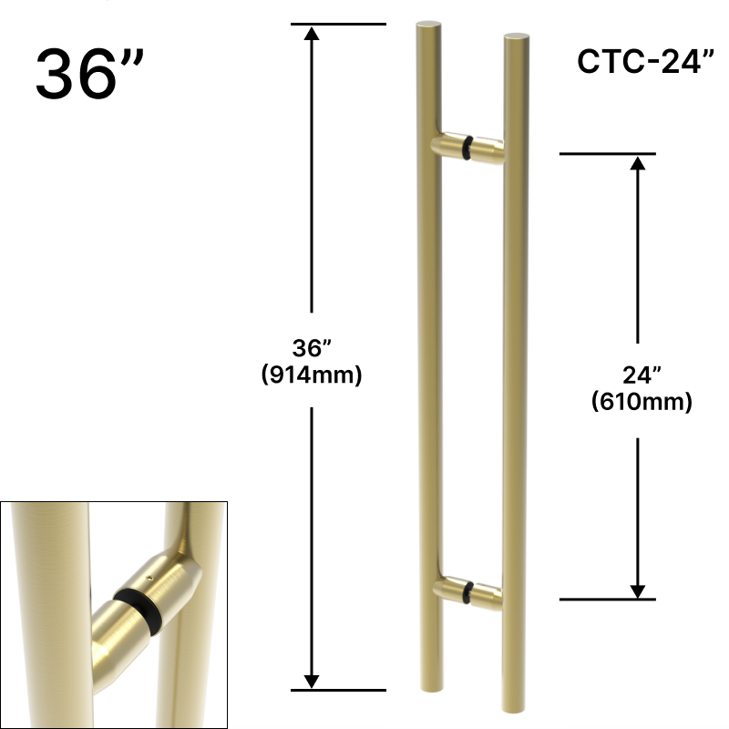 [LP36] GGH Ladder Pull - 36" (24" CTC) - B2B