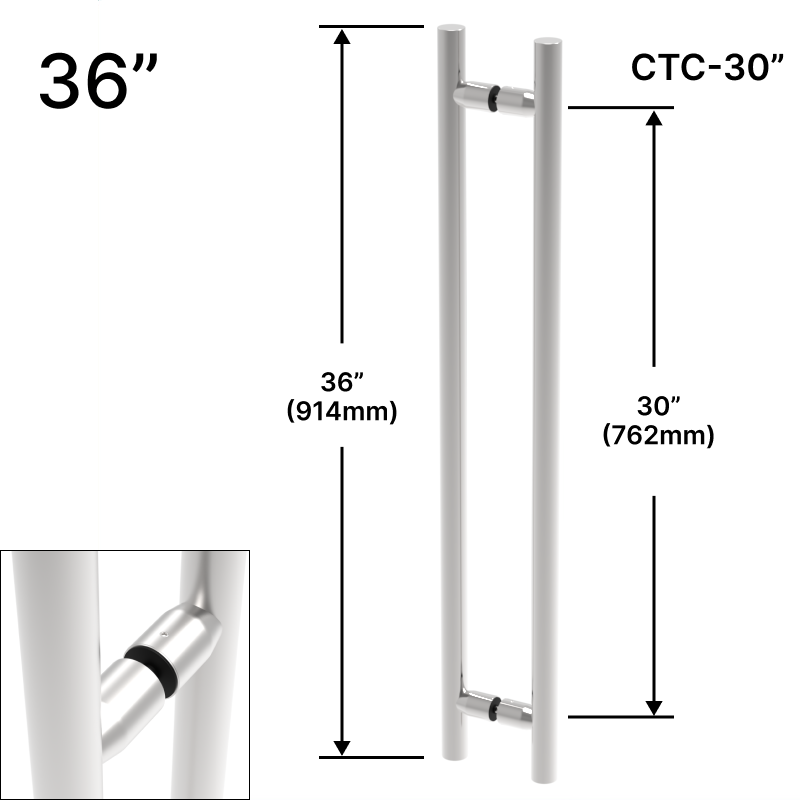 GGH Ladder Pull - 36" (30" CTC) - B2B