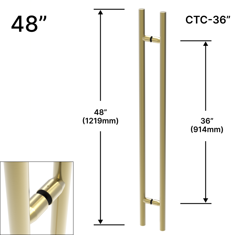 GGH Ladder Pull - 48" (36" CTC) - B2B