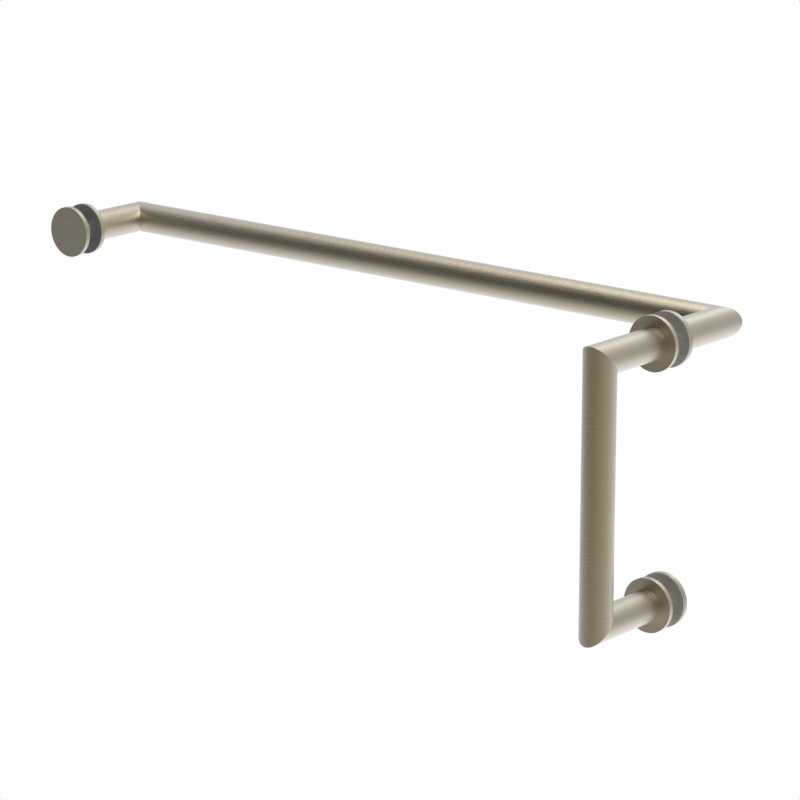 [M6X18] GGH Handle/Towel Bar Combo - 6" x 18" - Mitered