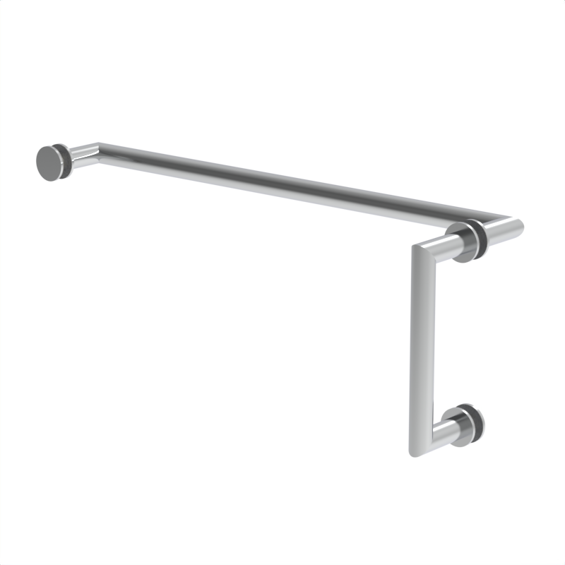 [M6X18] GGH Handle/Towel Bar Combo - 6" x 18" - Mitered
