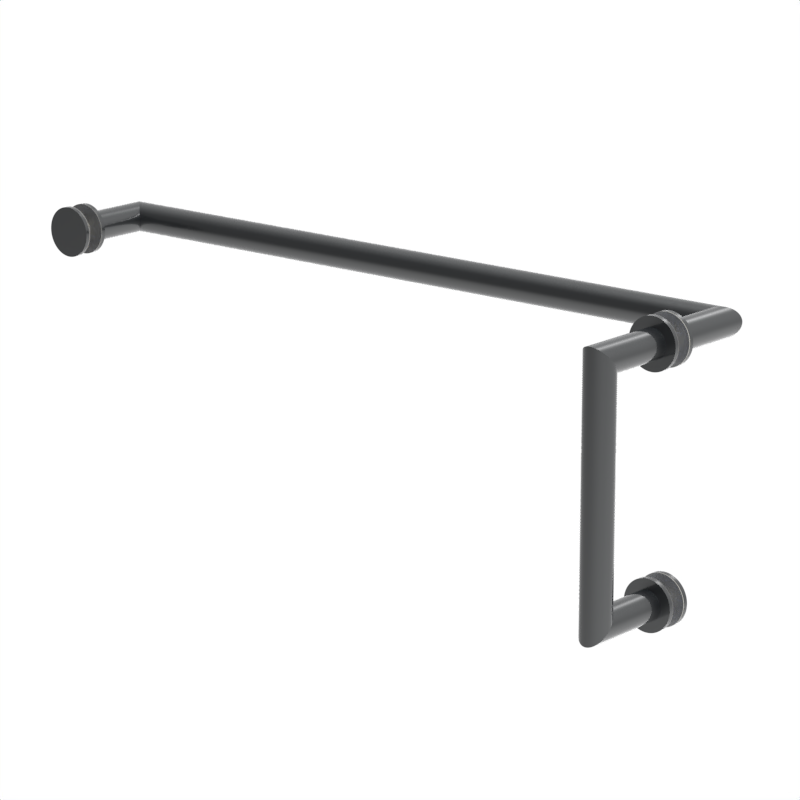 [M6X18] GGH Handle/Towel Bar Combo - 6" x 18" - Mitered