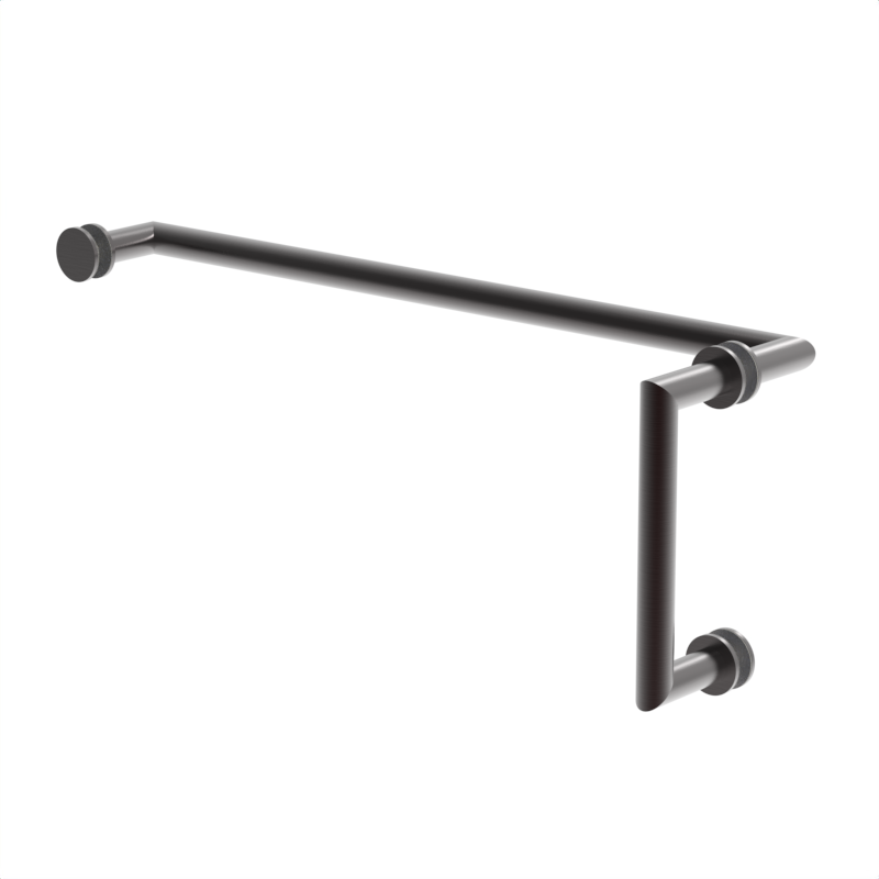 [M6X18] GGH Handle/Towel Bar Combo - 6" x 18" - Mitered
