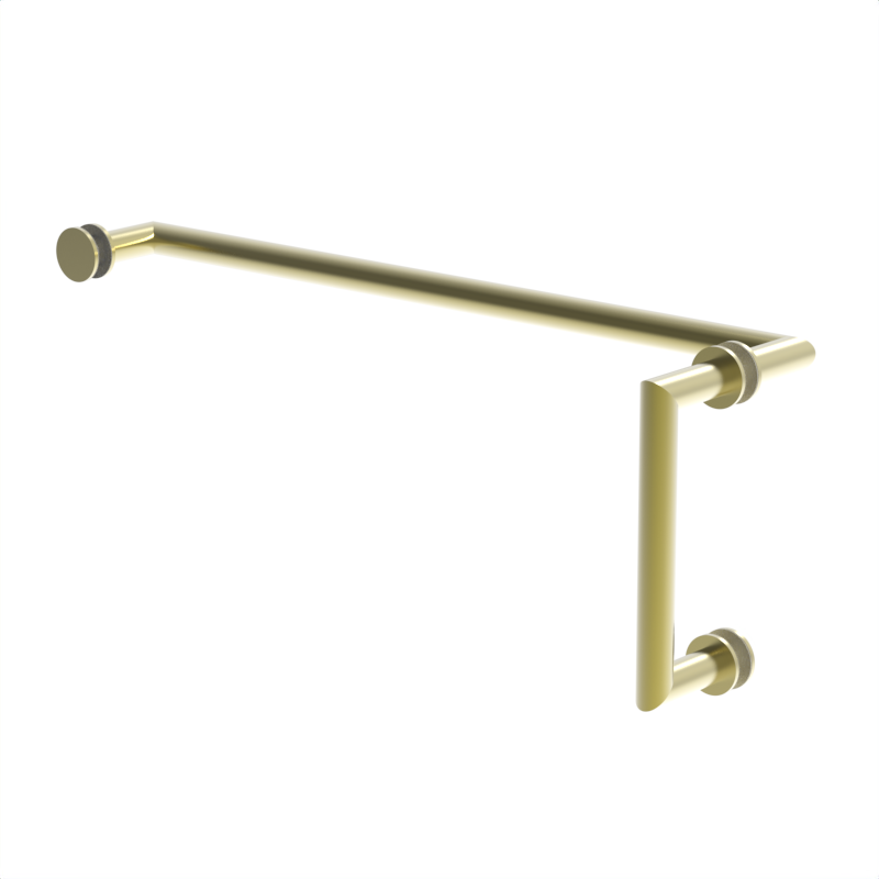 [M6X18] GGH Handle/Towel Bar Combo - 6" x 18" - Mitered