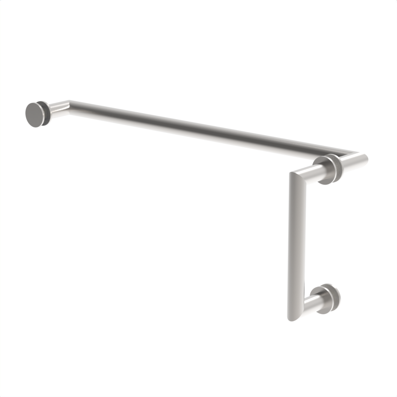 [M6X18] GGH Handle/Towel Bar Combo - 6" x 18" - Mitered