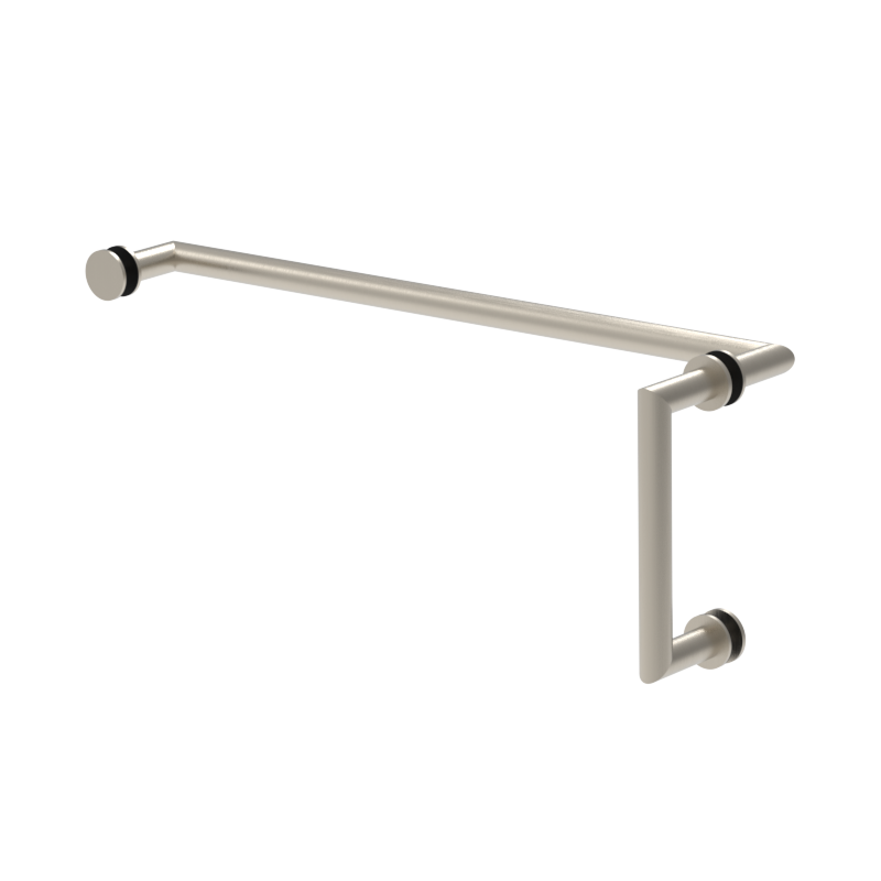 [M8X18] GGH Handle/Towel Bar Combo - 8" x 18" - Mitered