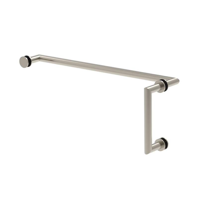 [M8X18] GGH Handle/Towel Bar Combo - 8" x 18" - Mitered