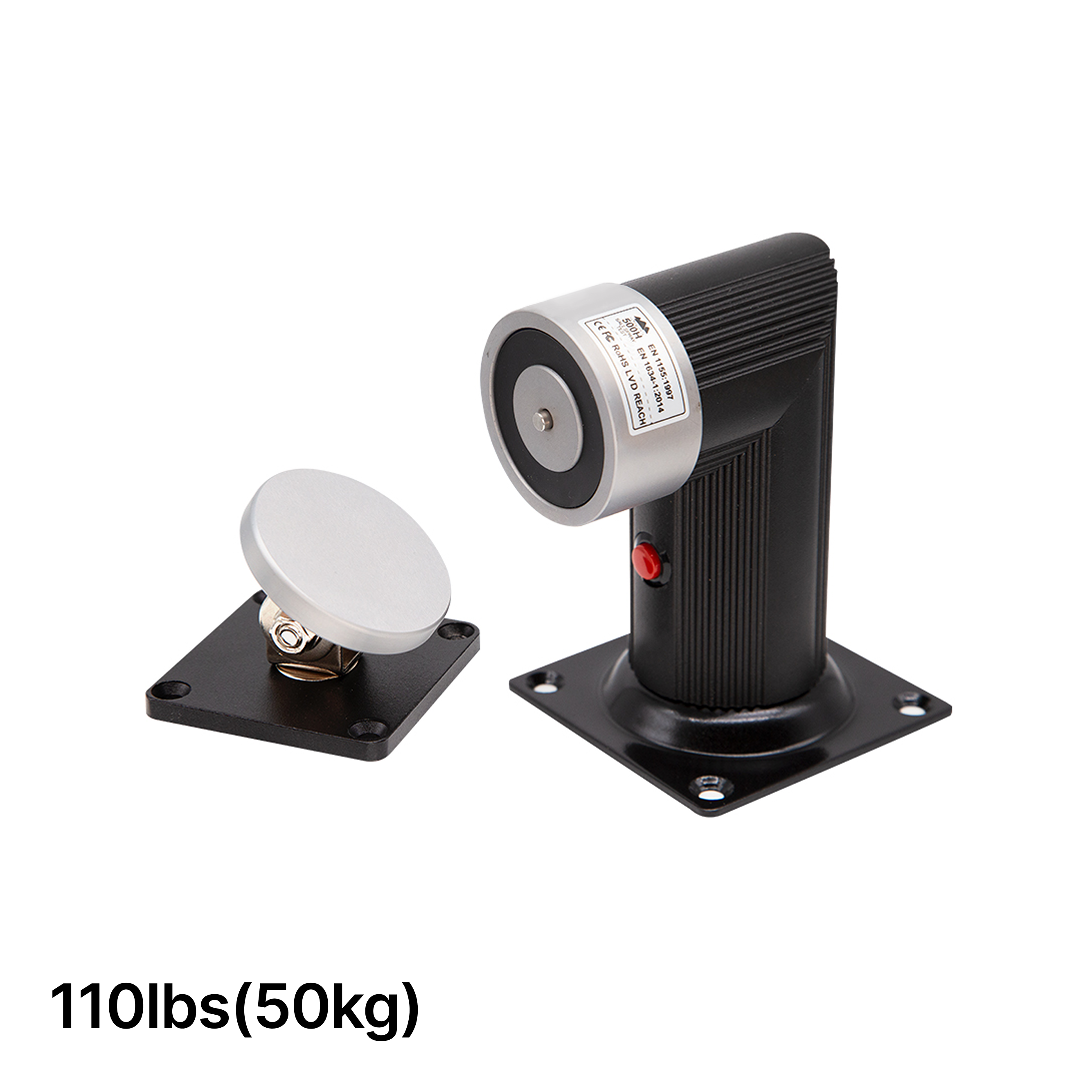 [MDH607FLR] Floor Mount Door Holder - 50kg (110lb) Holding Force
