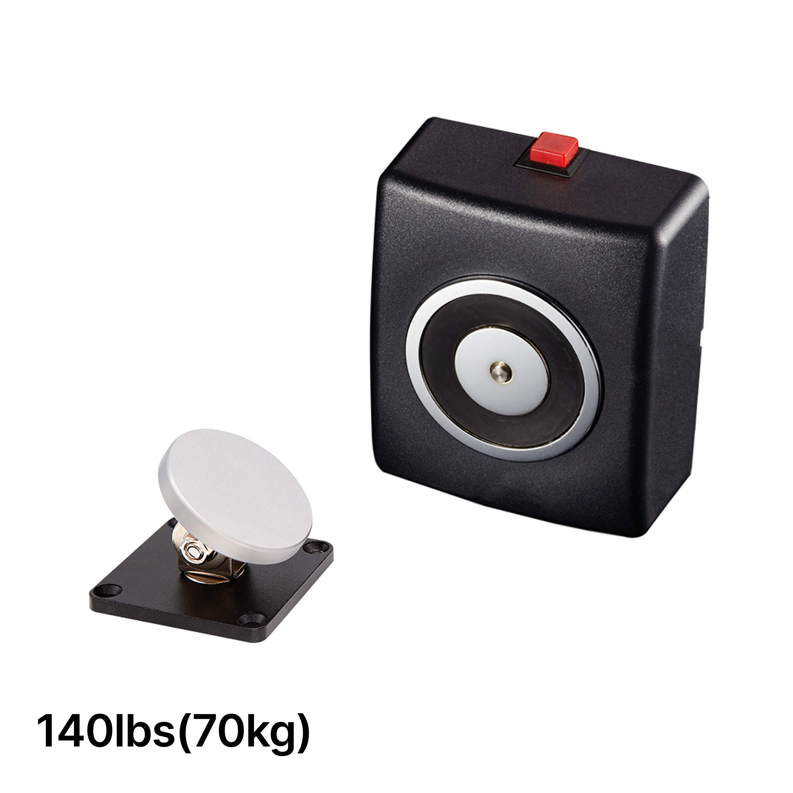 [MDH607WALL] Surface Smokeproof Door Holder - 70kg (140lb) Holding Force