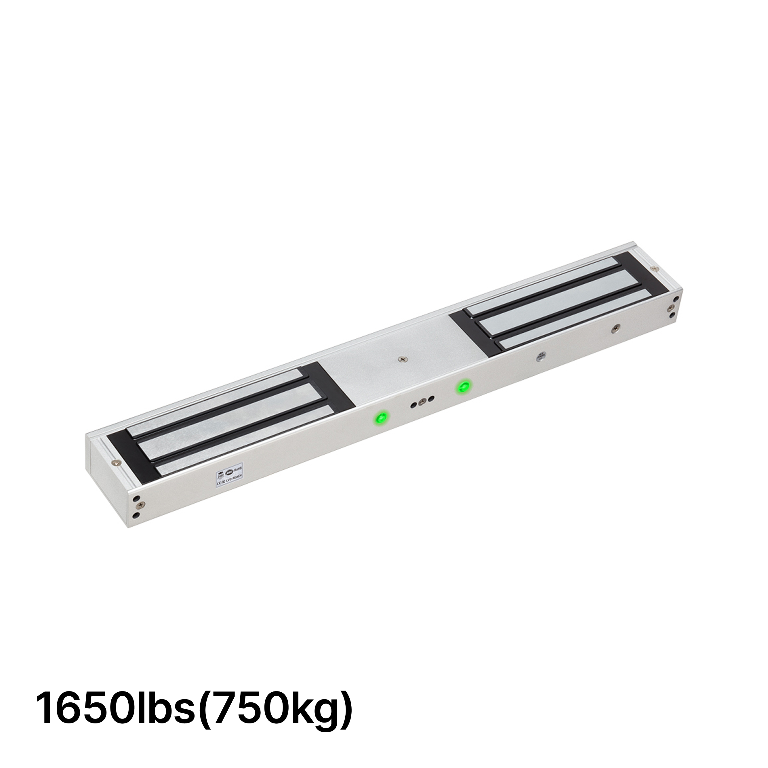 [ML1650D] Magnetic Locks - Double Door - 750Kg (1650lb)  Holding Force