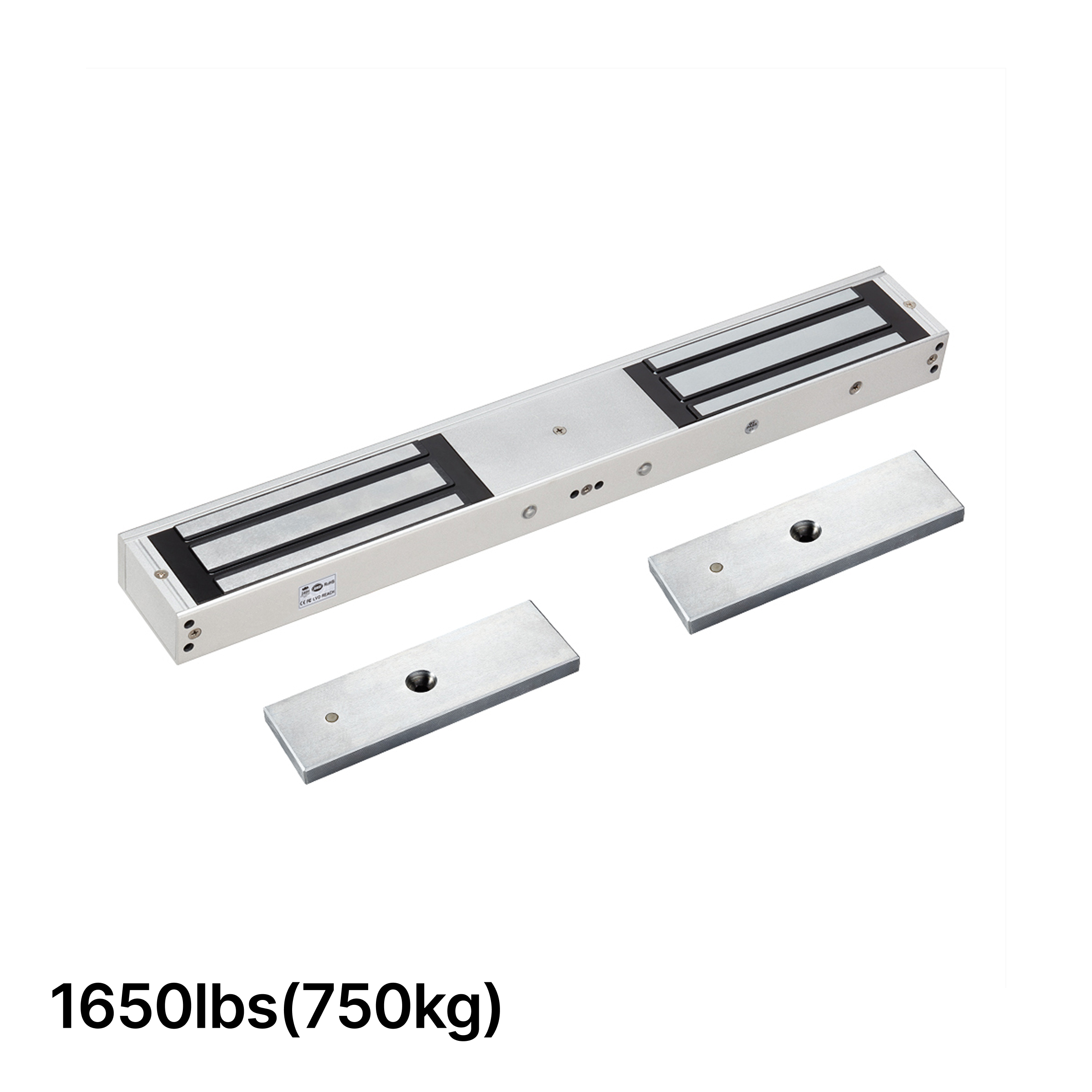 [ML1650D] Magnetic Locks - Double Door - 750Kg (1650lb)  Holding Force