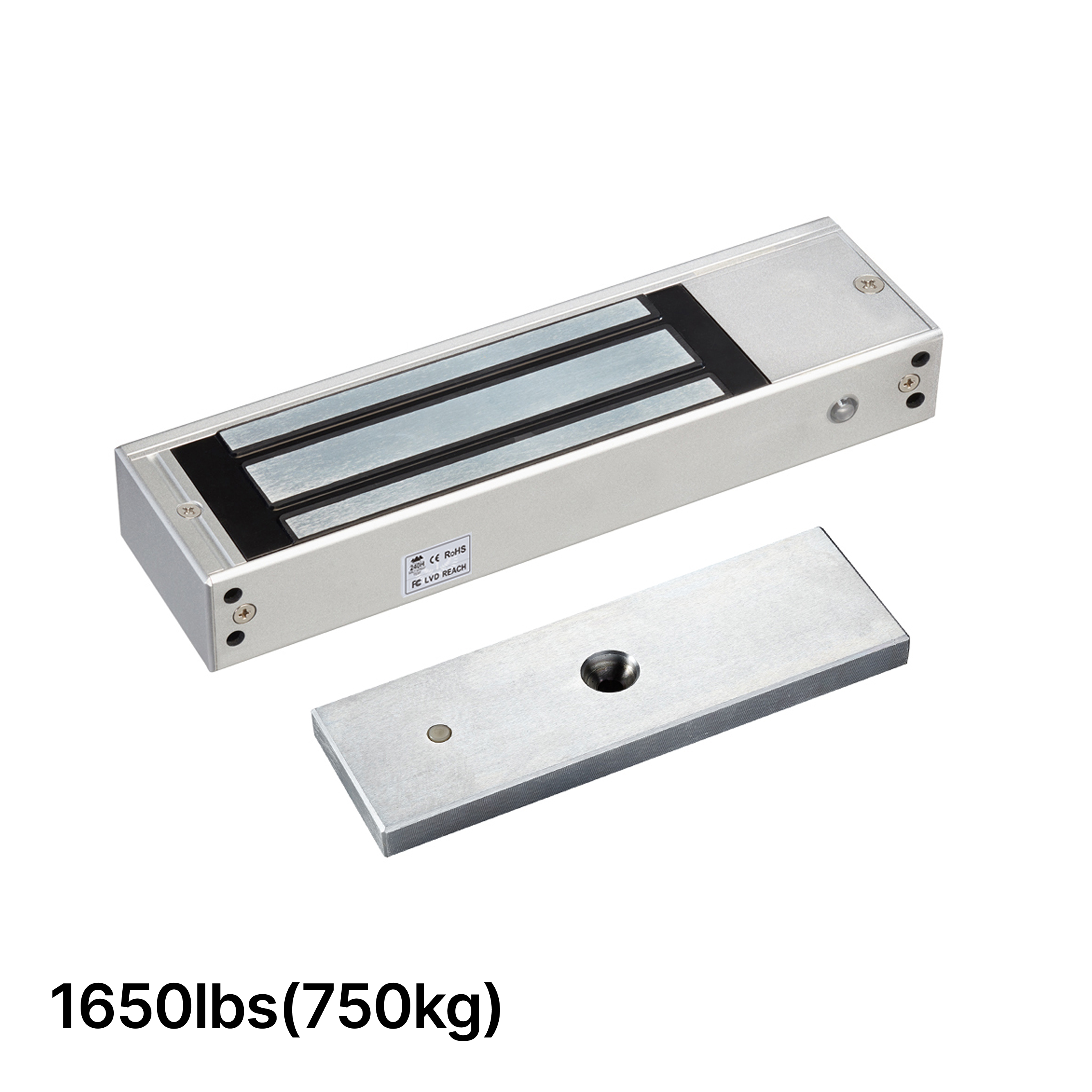 [ML1650S] Magnetic Locks - Single Door - 750Kg (1650lb)  Holding Force