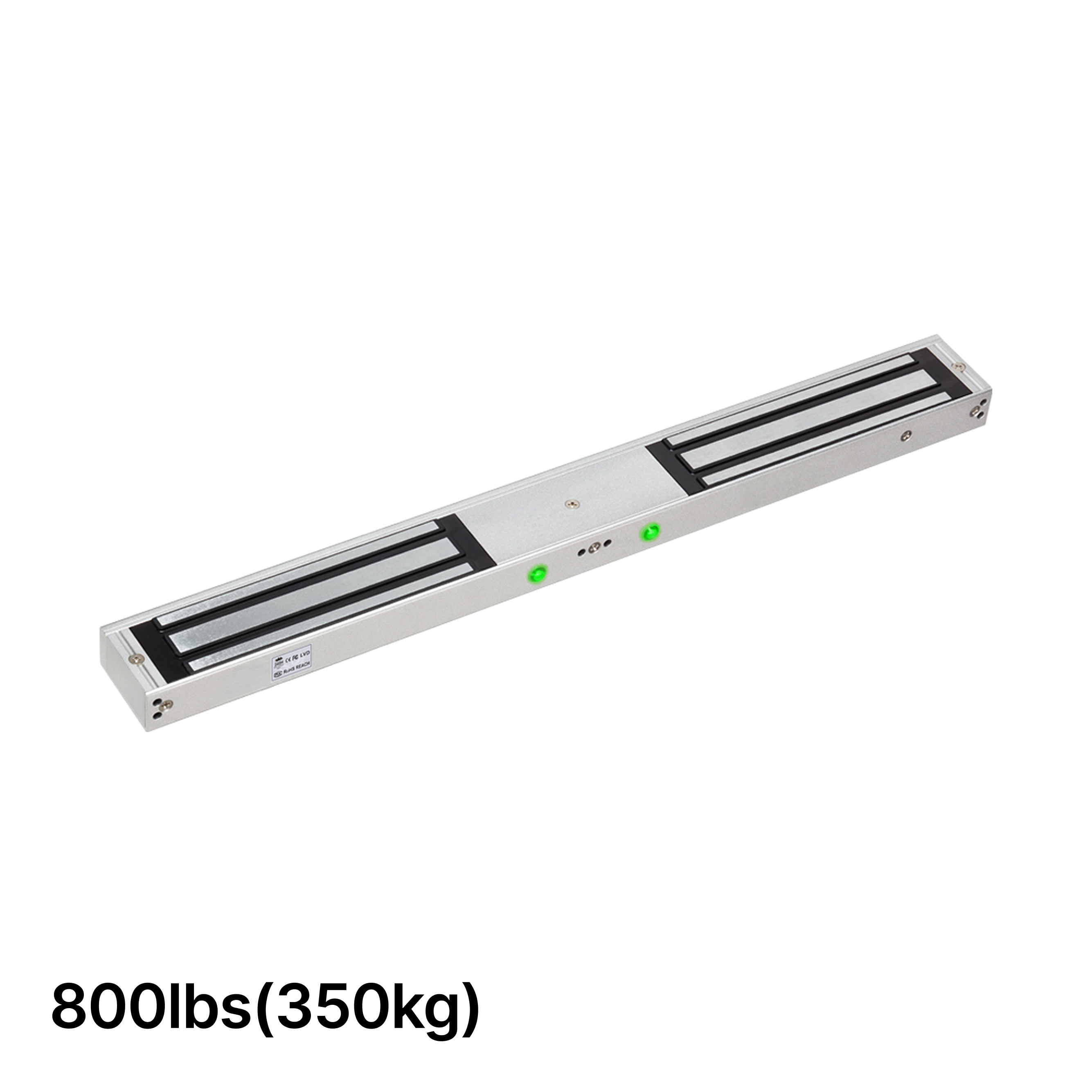 GGH Double Door Magnetic Lock with LED – 800lbs (350kg) x 2