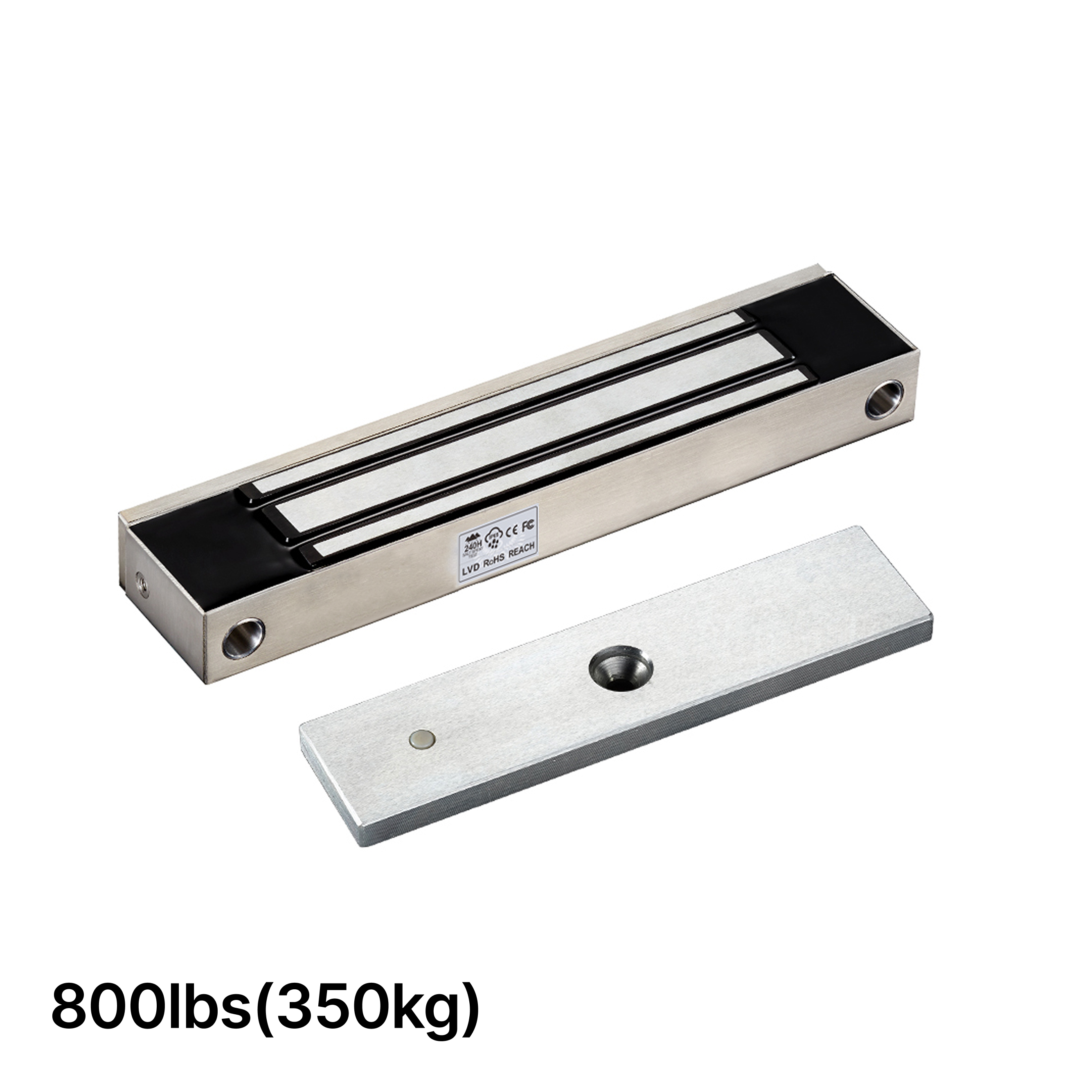 [ML800WP] Waterproof Magnetic Locks - Single Door - 350Kg (800lb)  Holding Force