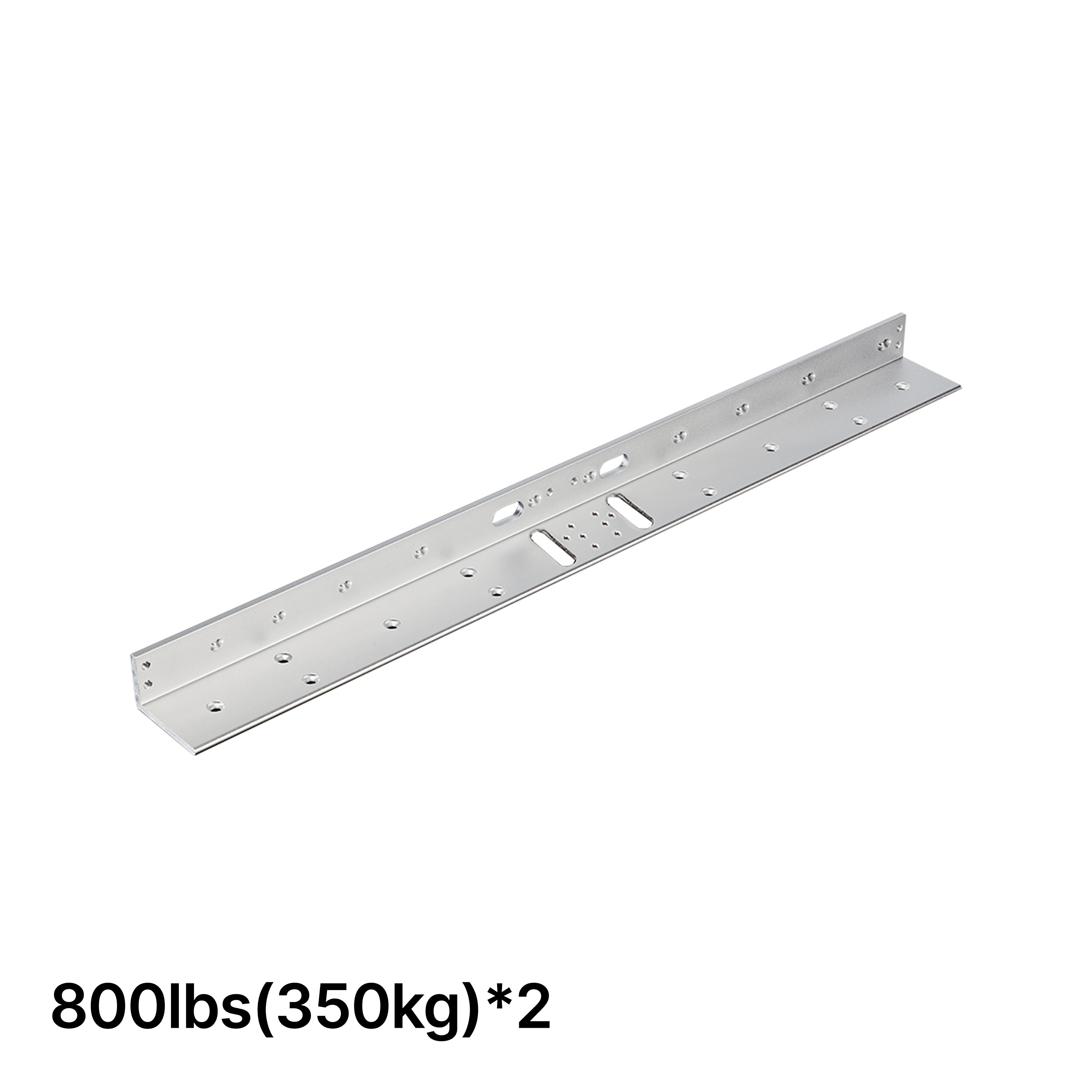 [MLBK800L-DBL] Brackets for Magnetic NL type Locks - Double Door - Outward Opening - 350Kg (800lb)  Holding Force
