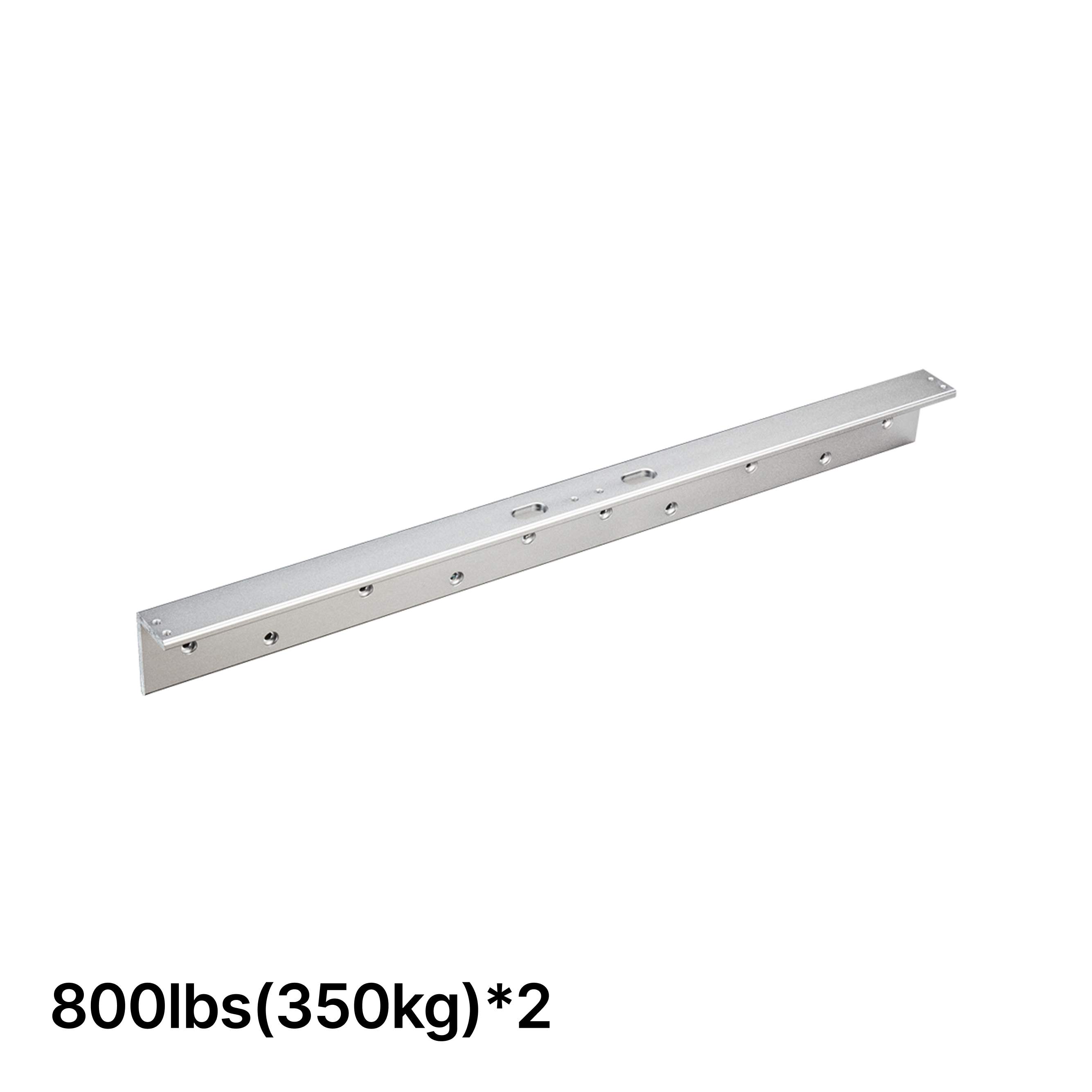 [MLBK800L-DBL] Brackets for Magnetic NL type Locks - Double Door - Outward Opening - 350Kg (800lb)  Holding Force