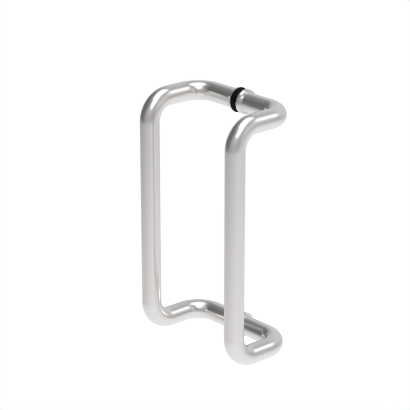 GGH Commercial Offset Tubular Pull Handle - 12" CTC - Back to Back