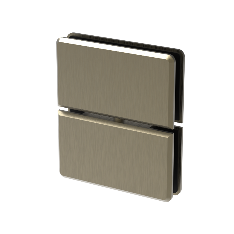 GGH Shower Pivot - Beveled Regular Duty - Glass to Glass