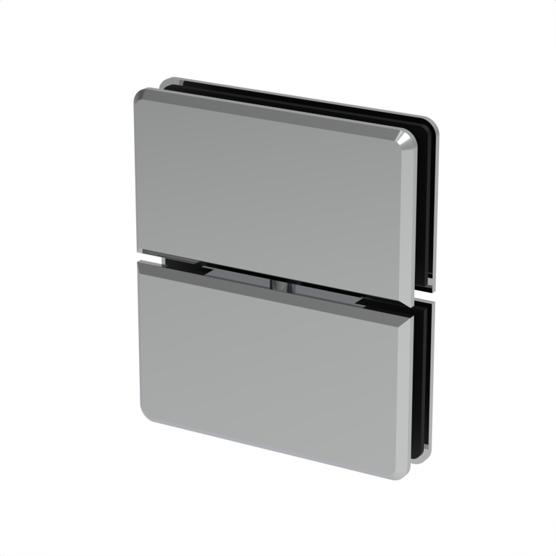 GGH Shower Pivot - Beveled Regular Duty - Glass to Glass
