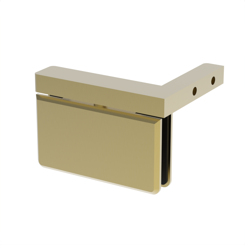 GGH Shower Pivot - Beveled Regular Duty - Top or Bottom, Offset (Right)