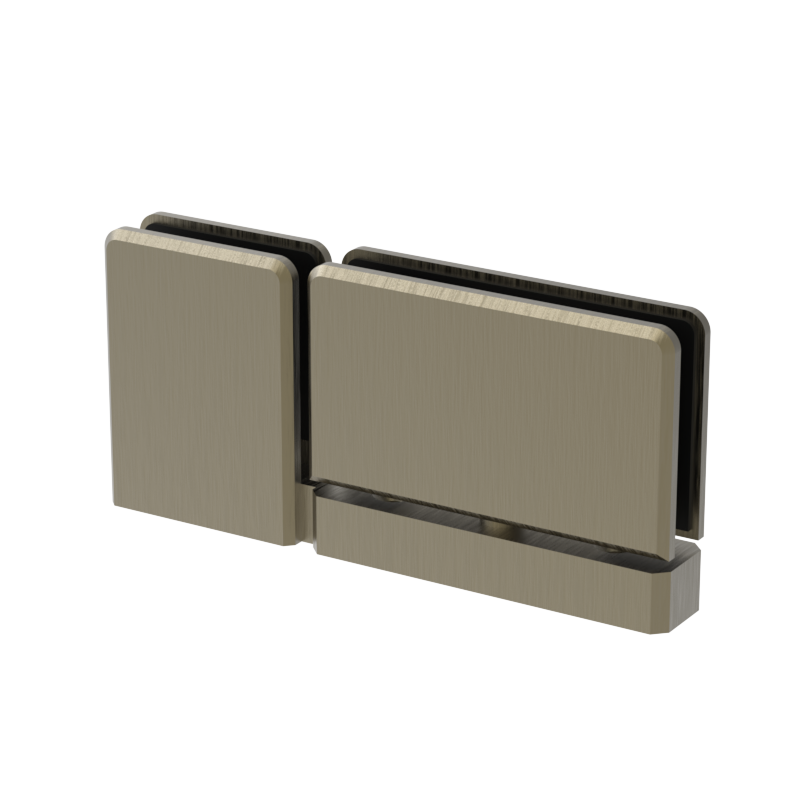 GGH Shower Pivot - Beveled Regular Duty - Top or Bottom with Attached U-Clamp Hinge
