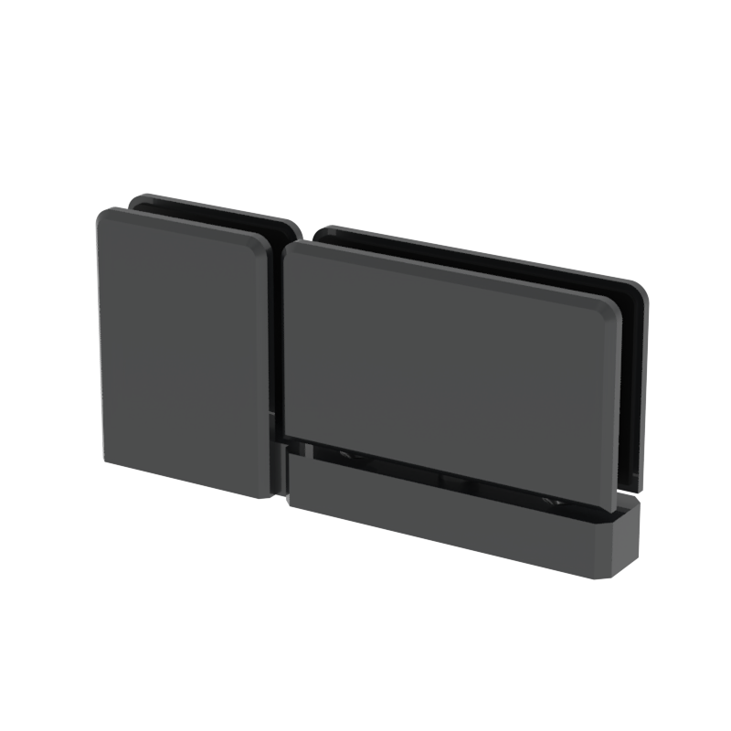 GGH Shower Pivot - Beveled Regular Duty - Top or Bottom with Attached U-Clamp Hinge