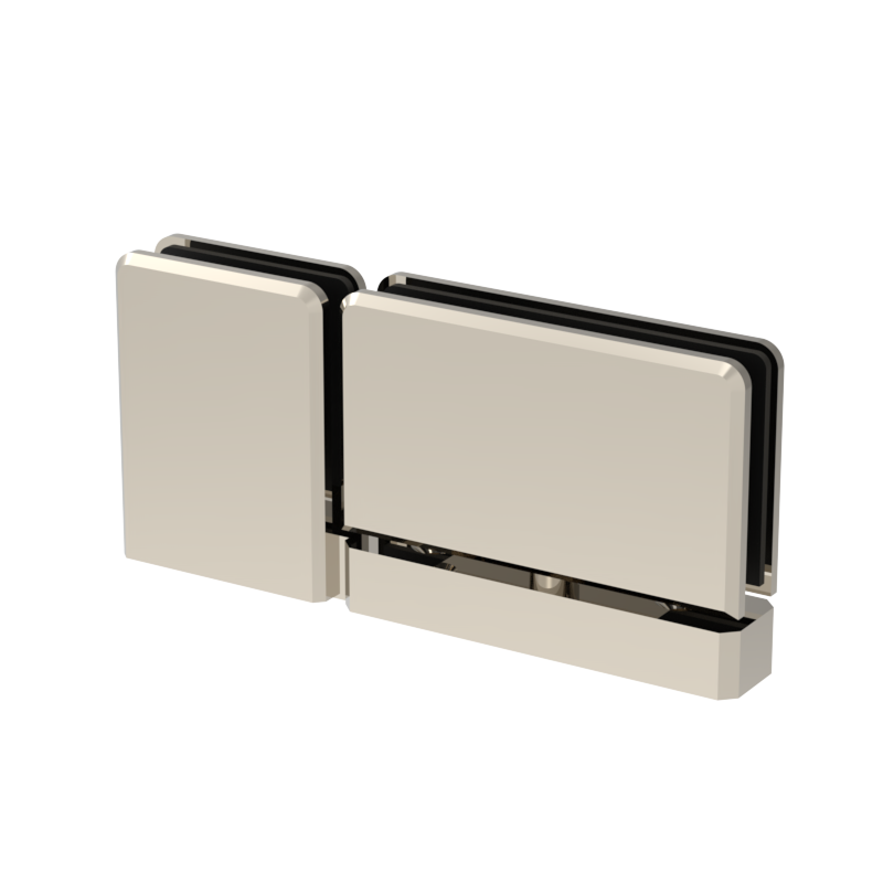 GGH Shower Pivot - Beveled Regular Duty - Top or Bottom with Attached U-Clamp Hinge