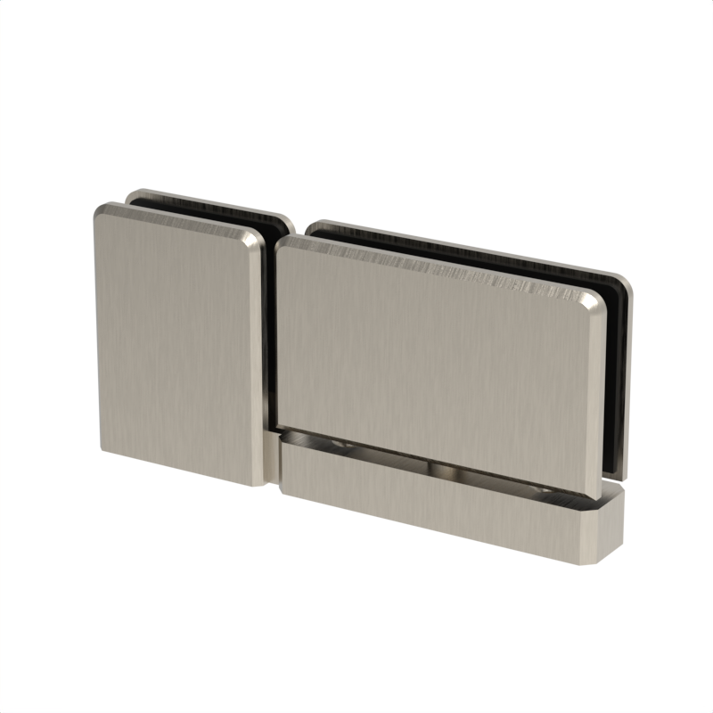 GGH Shower Pivot - Beveled Regular Duty - Top or Bottom with Attached U-Clamp Hinge
