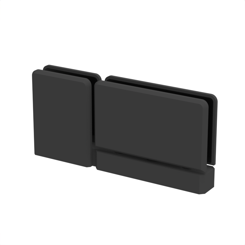 GGH Shower Pivot - Beveled Regular Duty - Top or Bottom with Attached U-Clamp Hinge