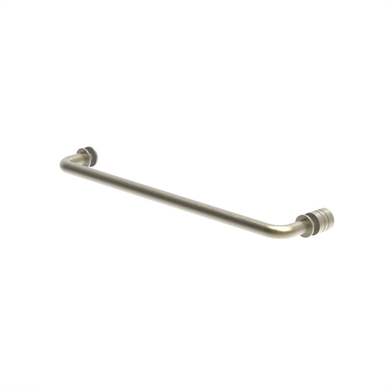 [R18KNOB] GGH Contemporary Door Knob/ Towel Bar Combo - 18" - Round/Tubular