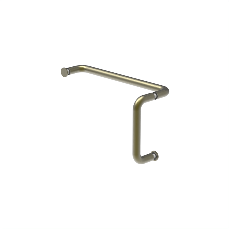 GGH Handle/Towel Bar Combo - 6" X 12" - Round/Tubular