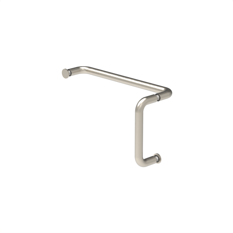 GGH Handle/Towel Bar Combo - 6" X 12" - Round/Tubular