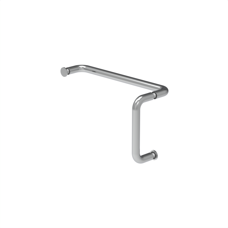 GGH Handle/Towel Bar Combo - 6" X 12" - Round/Tubular
