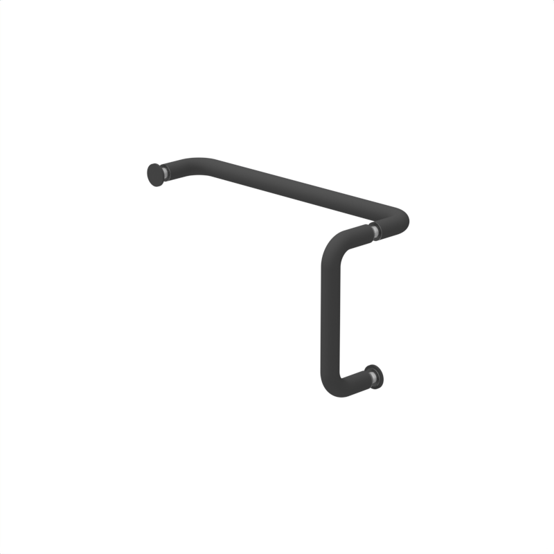 GGH Handle/Towel Bar Combo - 6" X 12" - Round/Tubular