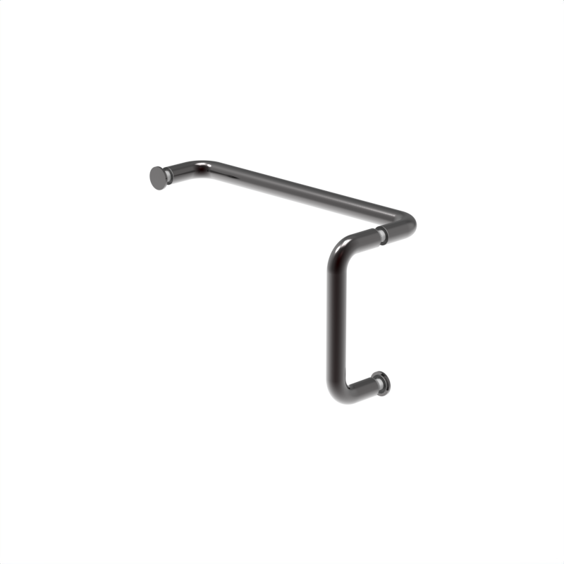 GGH Handle/Towel Bar Combo - 6" X 12" - Round/Tubular