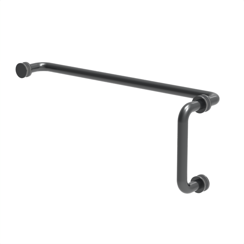 [R6X18] GGH Handle/Towel Bar Combo - 6" x 18" - Round/Tubular