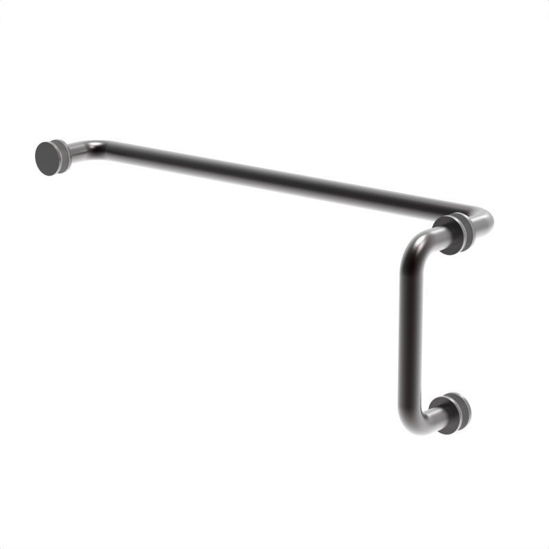[R6X18] GGH Handle/Towel Bar Combo - 6" x 18" - Round/Tubular